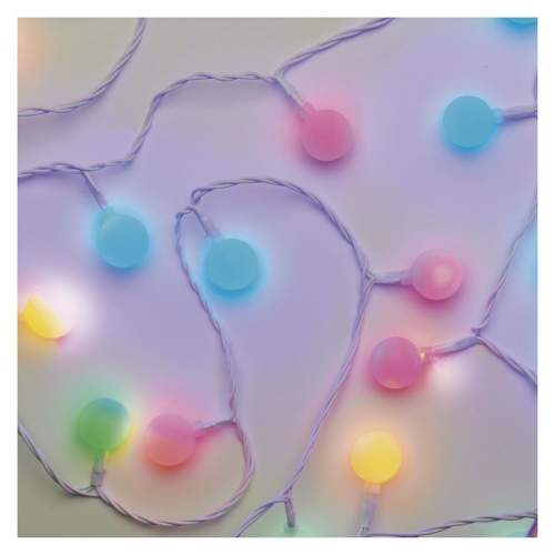 Emos světelný řetěz kuličky 4 m multicolor