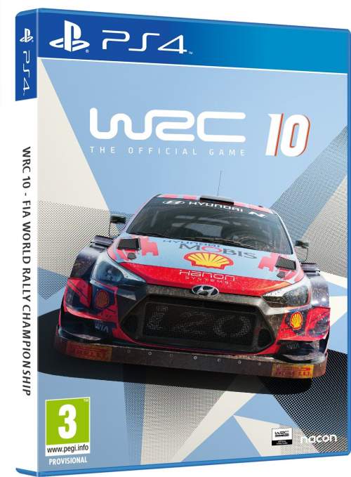 Hra na konzoli WRC 10 The Official Game - PS4