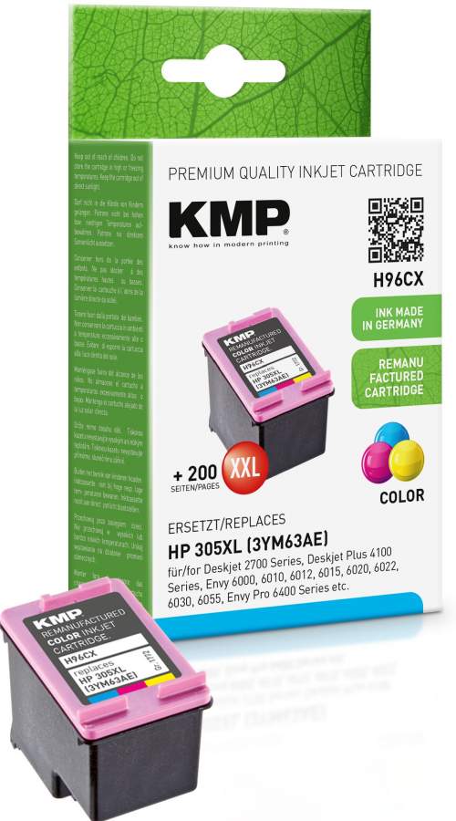 KMP H96CX cartridge barevna kompatibil. s HP 3YM63AE