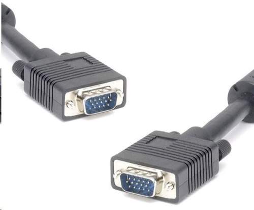 PremiumCord Kabel k monitoru HQ (Coax) 2x ferrit,SVGA 15p, DDC2,3xCoax+8žil, 20m - 8592220000219