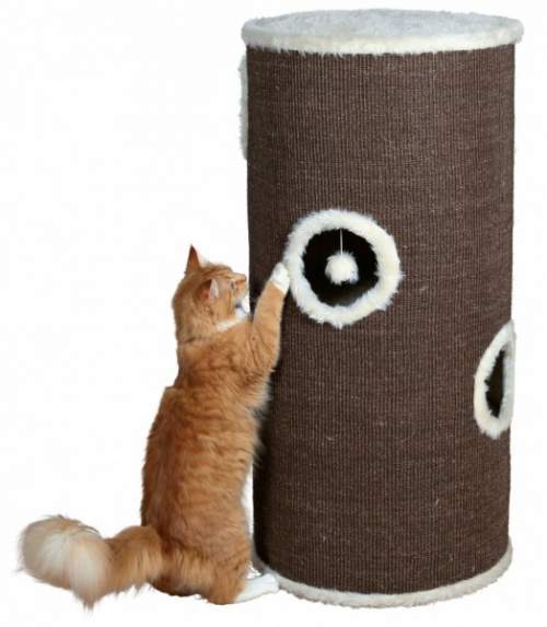 Trixie Škrábadlo VITUS Cat Tower, 115 cm, hnědo/krémové