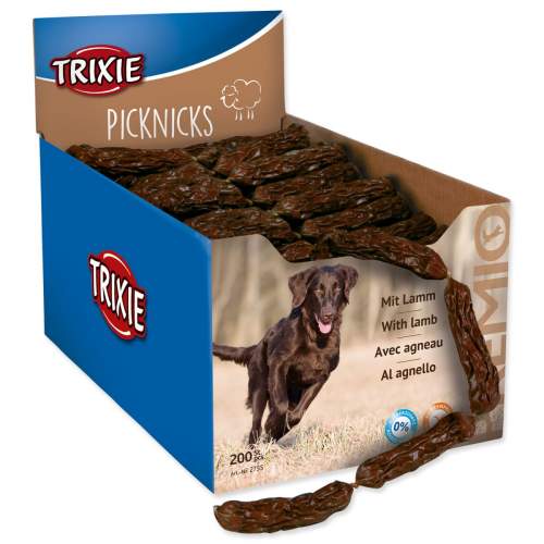 Trixie Premio PICKNICKS klobásky - jehněčí maso 8g, 200ks