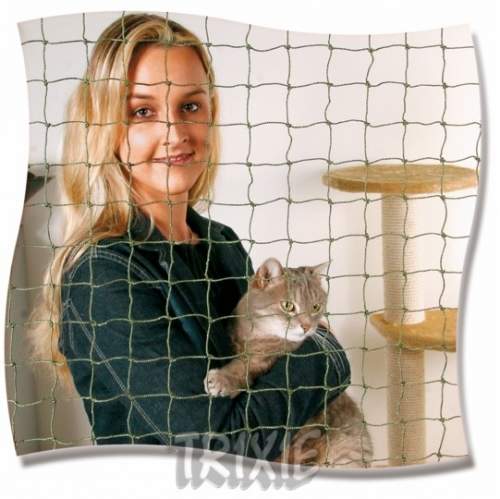 Trixie ochranná síť pro kočky 4 x 3 m