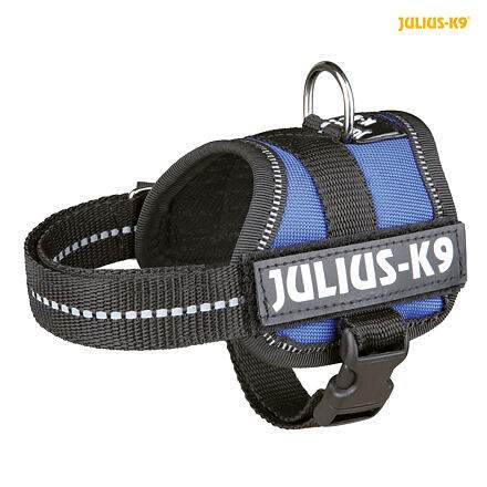 Trixie Julius-K9 silový postroj Baby 2/XS-S 33-45 cm, - modrá