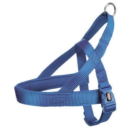 TRIXIE PREMIUM COMFORT 78-100cm/50mm (XL), - královská modrá