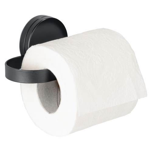Wenko Static-Loc® Pavia Černý držák na toaletní papír