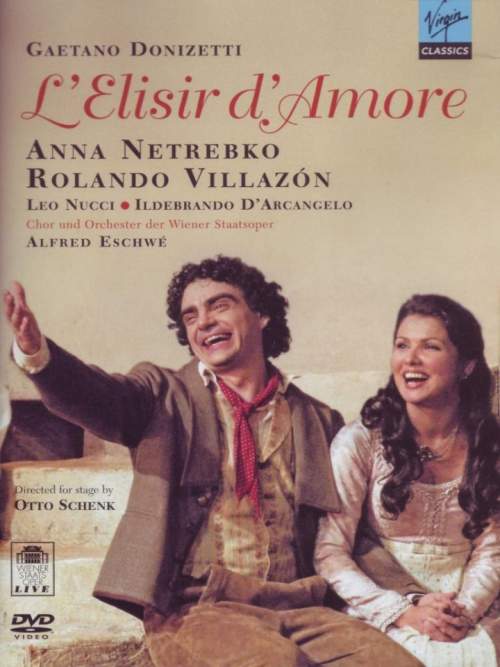 Gaetano Donizetti - L'Elisir d'Amore - DVD /plast/