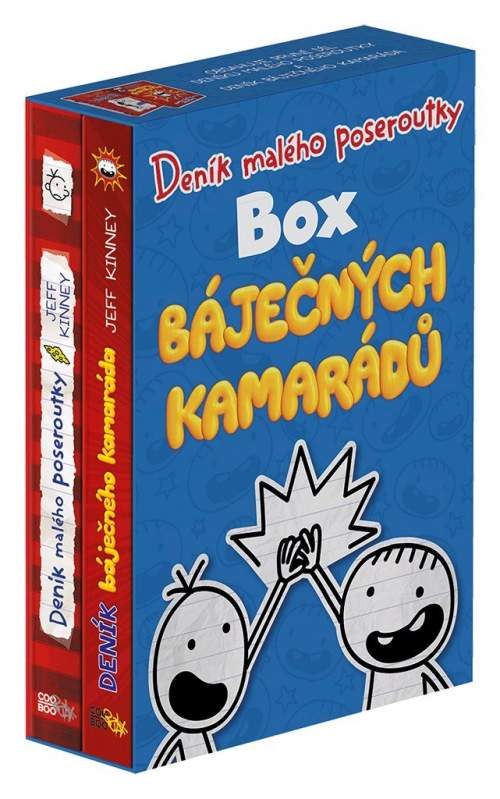 Deník malého poseroutky - Box báječných kamarádů - Jeff Kinney