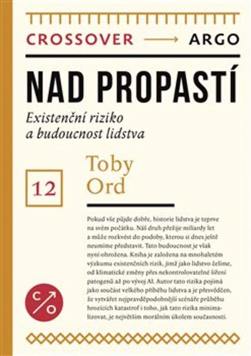 Nad propastí - Existenční riziko a budoucnost lidstva - Toby Ord