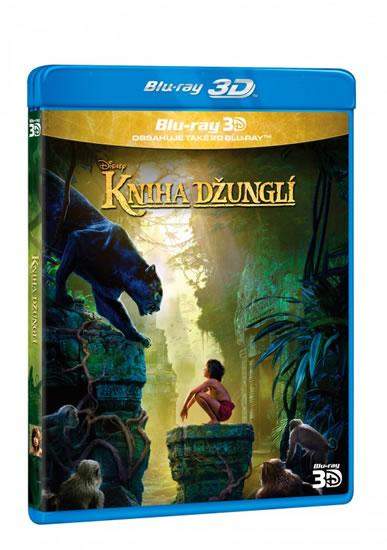 Kniha džunglí 2BD (3D+2D) [DVD, Blu-ray]