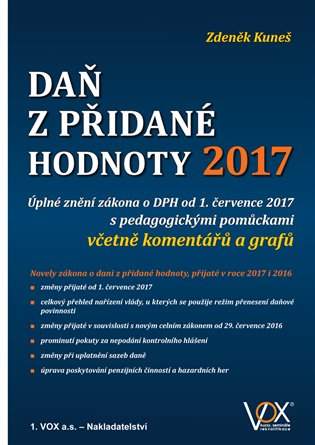 Daň z přidané hodnoty 2017 - Zdeněk Kuneš