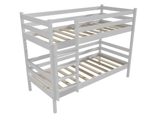 Patrová postel PP 008 Rozměr: 80 x 200 cm, Prostor mezi lůžky: 80 cm, Barva: barva bílá