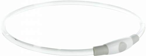 TRIXIE Flash light ring USB, blikací obojek, S-M: 40 cm/ ? 8 mm (RP 2,10 Kč)