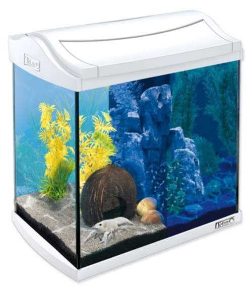 Tetra Akvárium set AquaArt LED bílé 35 x 25 x 35 cm 30l