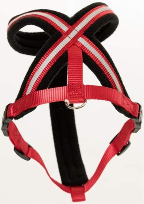 The Company of Animals nylon Comfy červeno/černý The Company 2 XX Small