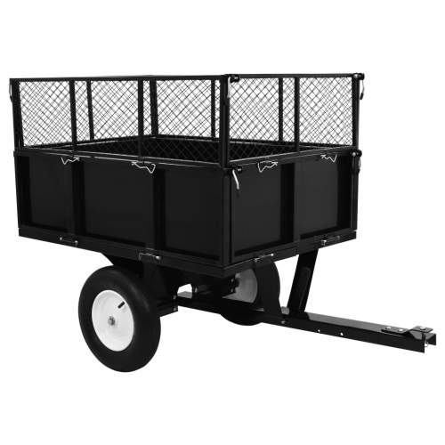 zahrada-XL Sklápěcí přívěsný vozík pro zahradní sekačku nosnost 300 kg