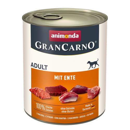 ANIMONDA GranCarno Adult Dog příchuť: Vepřové maso + kachna 800g