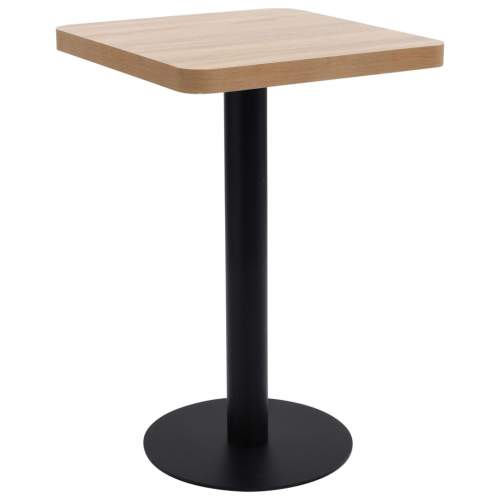 Shumee Bistro stolek světle hnědý 50 x 50 cm