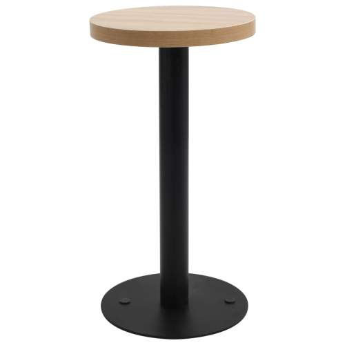 Bistro stolek světle hnědý 40 cm MDF