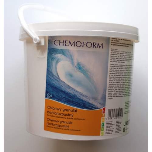 CHEMOFORM 3kg  chloršok, Chlór granulát
