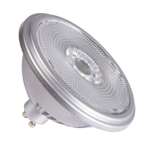 BIG WHITE QPAR111 GU10 LED stříbrný 12,5 W 2700 K CRI 90 30° 1005276