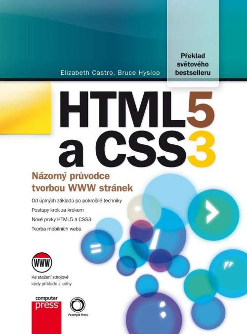 HTML5 a CSS3 -- Názorný průvodce tvorbou WWW stránek