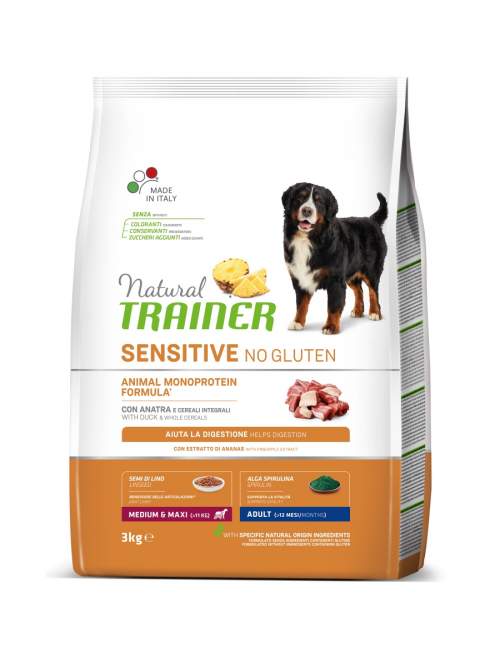 Trainer SENSITIVE Adult Medium / Maxi kachna 3kg