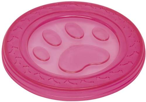 Nobby termoplastická guma frisbee růžové 22cm