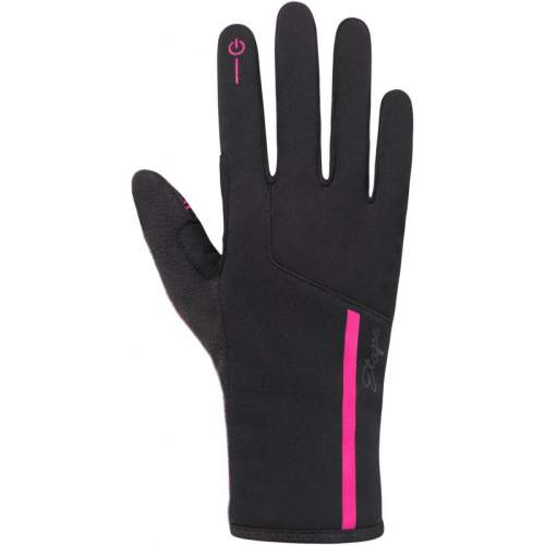 Etape dámské rukavice DIANA WS+, černá/růžová M
