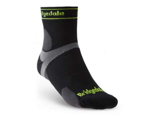 Bridgedale ponožky Trail Run UL T2 MS 3/4 Crew black/845  S