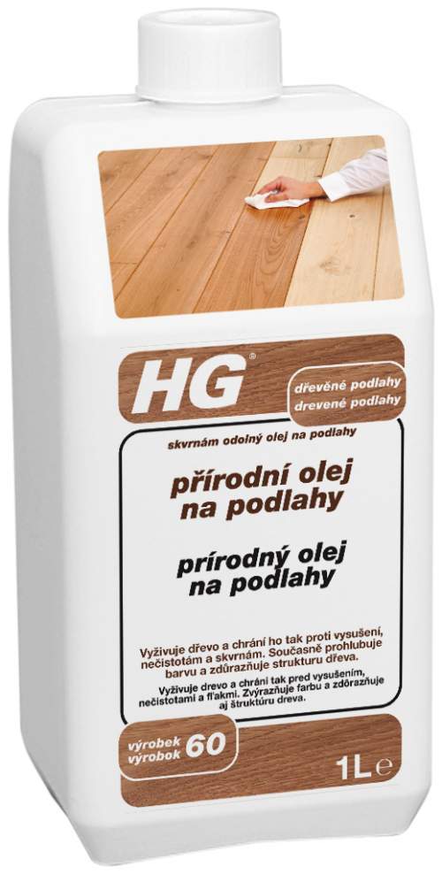 HG Přírodní olej na podlahy 1 L