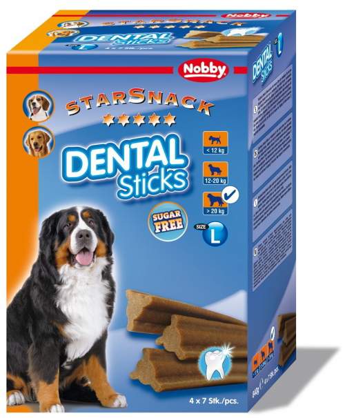 Nobby StarSnack Dental Sticks Large dentální pamlsky 28ks / 840g