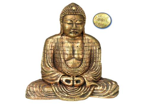 Nobby zlatý Buddha 15,5 x 9,6 x 15,4 cm
