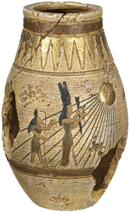 Nobby egyptská váza 8 x 8 x 12,5 cm