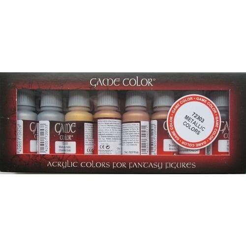 Vallejo: Game Color Set - Metallic Colors - Fantasy