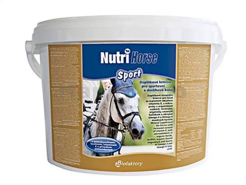 Biofaktory Nutri Horse Sport pro koně plv 1kg