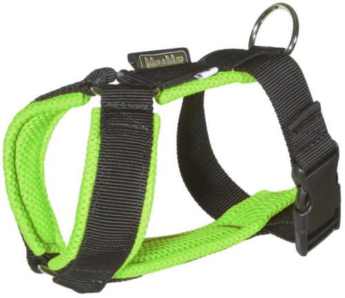 ManMat Postroj nylon Chicco - zelený vel.L - krk 28-29 cm