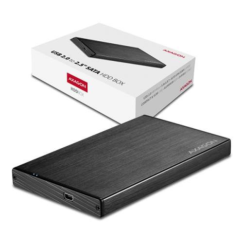 AXAGON EE25-XA, USB 2.0 - SATA, 2.5" externí ALINE box EE25-XA