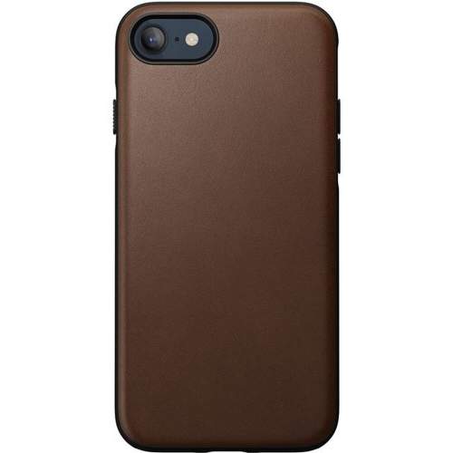 Nomad Modern Leather Case, brown iPhone SE