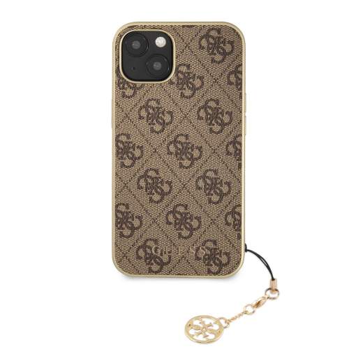 GUESS iPhone 13 Charms Brown