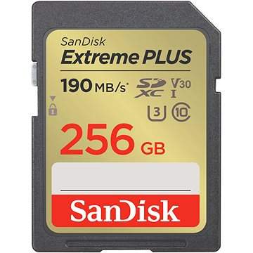 SanDisk SDXC 256GB Extreme PLUS + Rescue PRO Deluxe (SDSDXWV-256G-GNCIN)