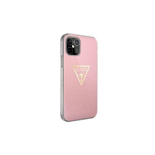 Guess iPhone 12 Mini 5.4" pink Metallic Collection