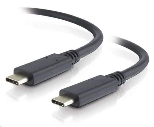 PremiumCord USB-C kabel ( USB 3.1 generation 2, 5A, 20Gbit/s ) černý, 2m; ku31ch2bk