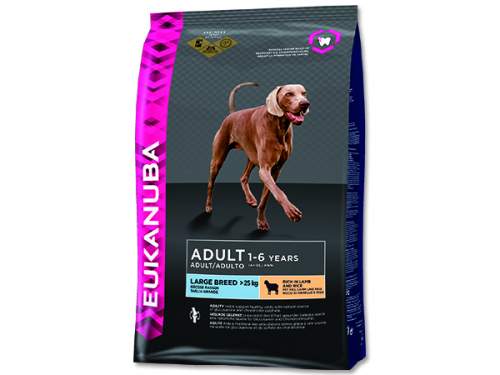 EUKANUBA Adult Large Breed Lamb & Rice jehněčí s rýží 2,5 kg