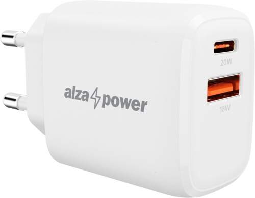 AlzaPower A100 Fast Charge 20W bílá