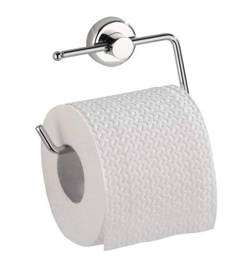 WENKO BEZ VRTÁNÍ PowerLoc SIMPLE Držák WC papíru kovově lesklý