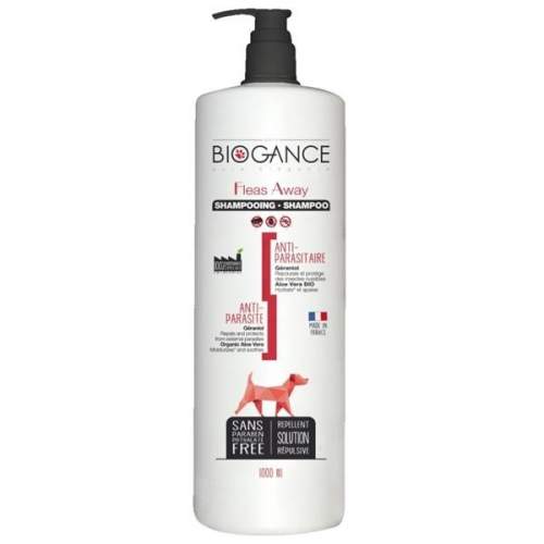 Biogance šampon Fleas away dog - antiparazitní 1l