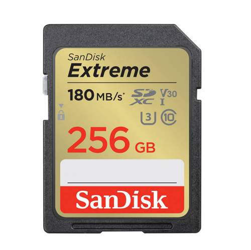 SanDisk SDXC 256GB Extreme + Rescue PRO Deluxe (SDSDXVV-256G-GNCIN)
