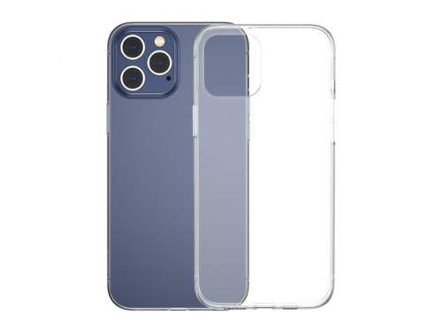Apple Baseus Simple Case Flexible gel case iPhone 12 Pro Max Transparent (ARAPIPH67N-02)