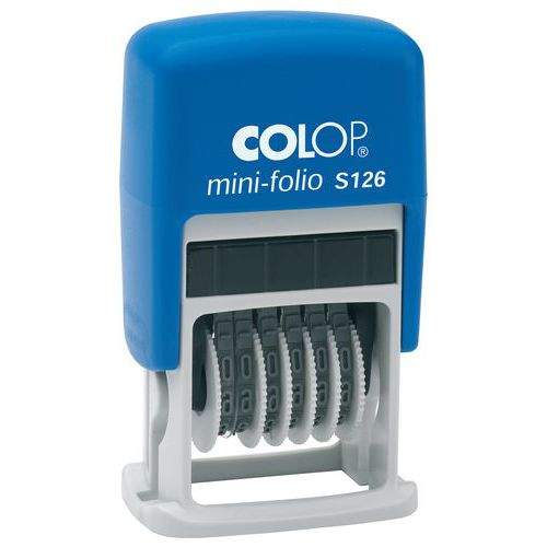 COLOP S 126 Mini-Folio, číslovací razítko (104933)